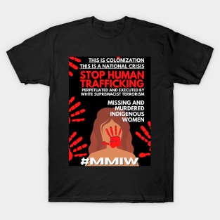 Colonization contributes to MMIW T-Shirt